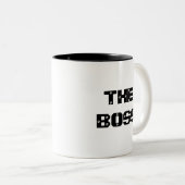 DE BOSS TWEEKLEURIGE KOFFIEMOK (Voorkant rechts)