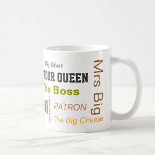 De "Boss" (versie Vrouw) Koffiemok