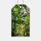 De bossen cadeaulabel (Voorkant)