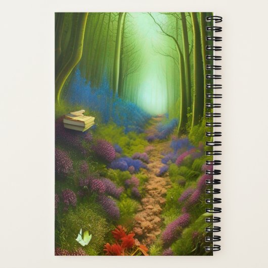 De Bossen die door de kanalen worden geleid - Gelo Notitieboek (Achterkant)