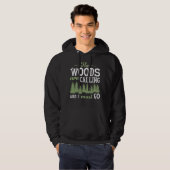 De Bossen roepen Hoodie (Voorkant volledig)