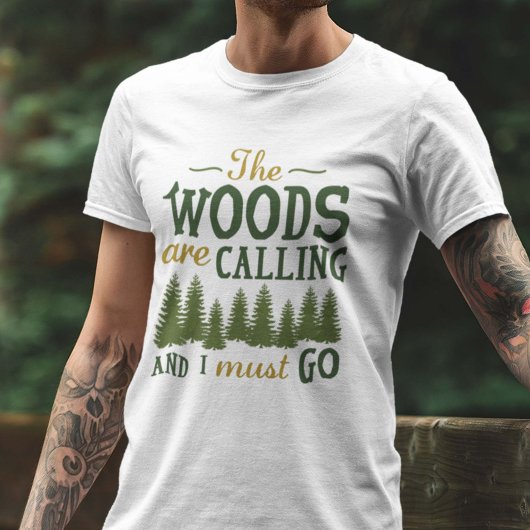 De Bossen roepen T-shirt