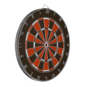 De bosstad dartbord (Voorkant Links)