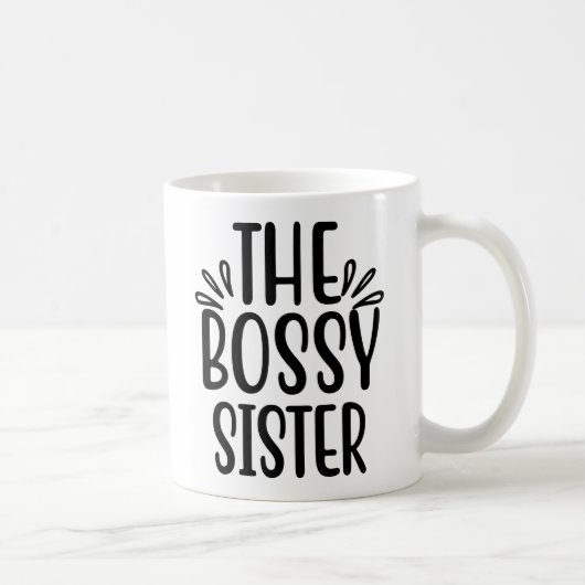 De Bossy Sister Tumbler Mok Gift Idee (Rechts)