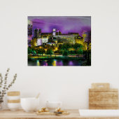 De Boston Nights van Pachek Poster (Keuken)