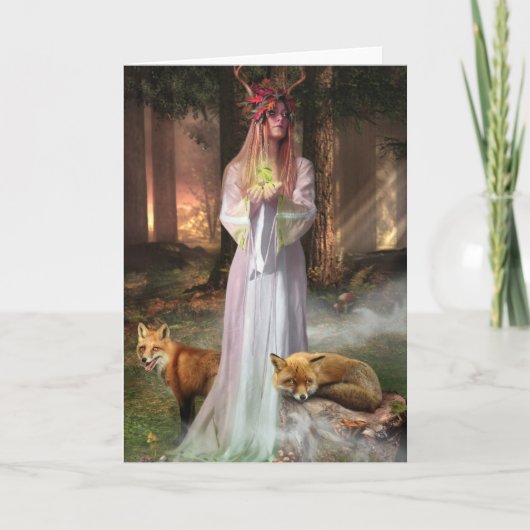 De boswachter kaart (Voorkant)