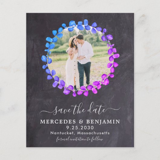 De botanische Eucalyptus foto van de begroting bew (Voorkant)