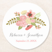 De botanische Onderzetters van het Document van de (Voorkant)