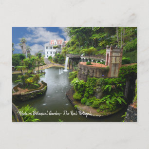 De botanische tuin van Madeira Briefkaart