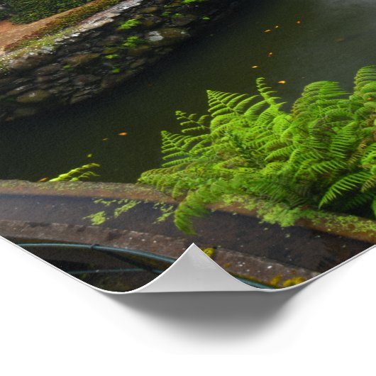 De botanische tuinen van Madeira Poster (Hoek)