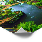 De botanische tuinen van Madeira Poster (Hoek)