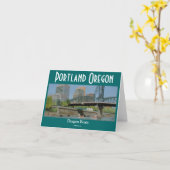 De Boten van de draak notecard Kaart (Gele Bloem)