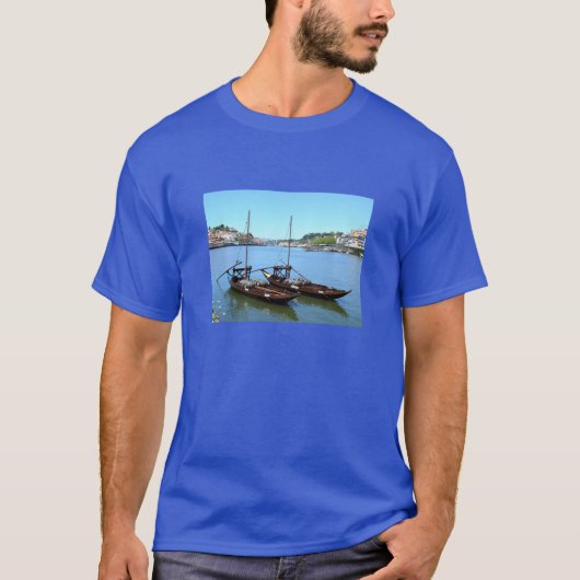De boten van Porto T-shirt (Voorkant)