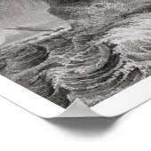 De boten van Walden Island in een sneeuwruim storm Poster (Hoek)