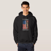 De botkruidenchiropractor-ruggengraat hoodie (Voorkant volledig)