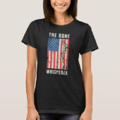 De botkruidenchiropractor-ruggengraat t-shirt (Voorkant)