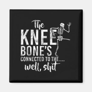 De Botten van de knie zijn verbonden met de Well S Magneet
