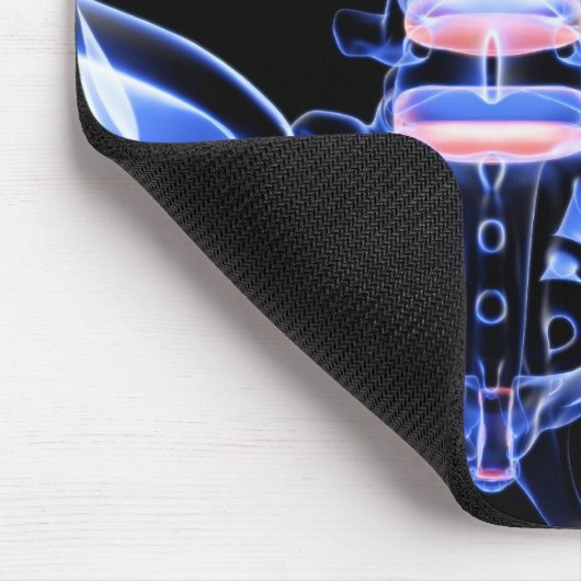 De botten van de onderrug muismat (Hoek)