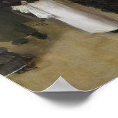 De Boulevard bij nacht Poster (Hoek)