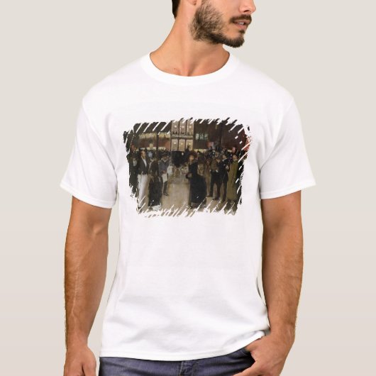 De Boulevard bij nacht T-shirt (Voorkant)