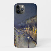 De Boulevard Montmartre in Night Pissarro Case-Mate iPhone Case (Achterkant)