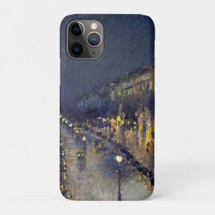 De Boulevard Montmartre in Night Pissarro Case-Mate iPhone Case