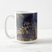 De Boulevard Montmartre in Night Pissarro Koffiemok (Links)