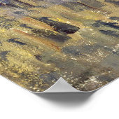 De Boulevard Montmartre in Night Pissarro Poster (Hoek)