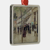 De Boulevard Montmartre Metalen Ornament (Rechts)