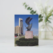 De Boulevard van de oever, Corpus Christi, TX Briefkaart (Staand voorkant)