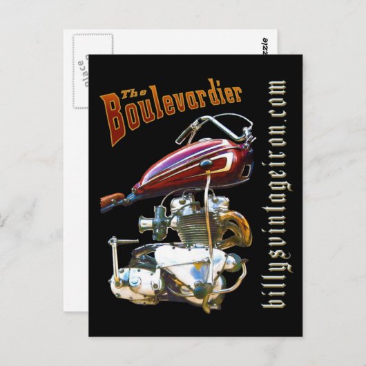 De Boulevardier Briefkaart (Voorkant / Achterkant)