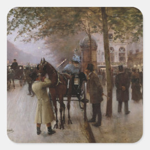 De Boulevards, Evening voor de Vierkante Sticker
