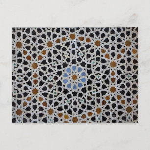 De Bounania Medersa, Fez Marokko Briefkaart