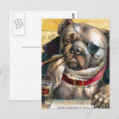 De Bouncer Dog Briefkaart (Voorkant / Achterkant)