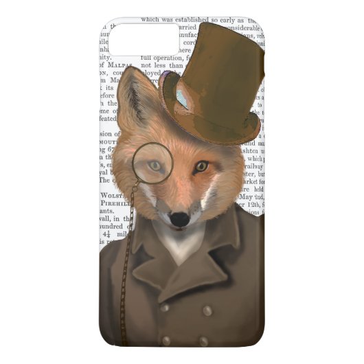 De Bounder Fox Print Case-Mate iPhone Case (Achterkant)