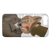 De Bounder Fox Print Case-Mate iPhone Case (Achterkant (Horizontaal))