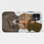 De Bounder Fox Print Case-Mate iPhone Case (Achterkant (horizontaal))