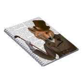 De Bounder Fox Print Notitieboek (Rechterzijde)