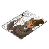 De Bounder Fox Print Notitieboek (Linkerzijde)