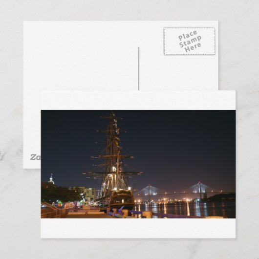 De Bounty in Savannah Briefkaart (Voorkant / Achterkant)