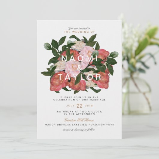 De Bouquet Kaart (Staand voorkant)