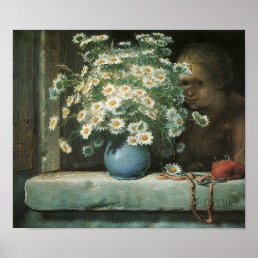 De Bouquet van Daisies Fine Art Print (Voorkant)