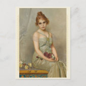 De Bouquet van Vittorio Matteo Corcos Briefkaart (Voorkant)