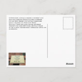 De Bourbon van Kentucky Briefkaart (Achterkant)