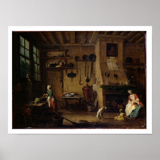 De Bourgeois Kitchen Poster (Voorkant)