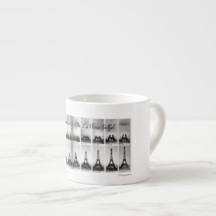 De bouw van de Eiffeltoren Espresso Kop