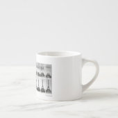 De bouw van de Eiffeltoren Espresso Kop (Rechts)