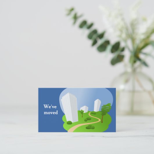 De Bouw van de kantoor Nieuwe Aankondiging van het (Staand voorkant)