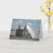 De Bouw van de lever - Liverpool Kaart (Gele Bloem)