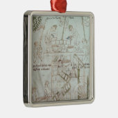 De bouw van de toren van Babel Metalen Ornament (Rechts)